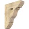 Ekena Millwork Funston Slat Rough Sawn Bracket, Douglas Fir, 6"W x 22"D x 26"H BKT06X22X26FST06RDF - alternate 1
